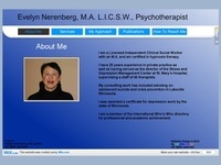 Evelyn Nerenberg, Psychotherapist